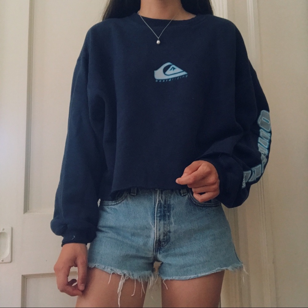 Cropped Quiksilver Sweatshirt